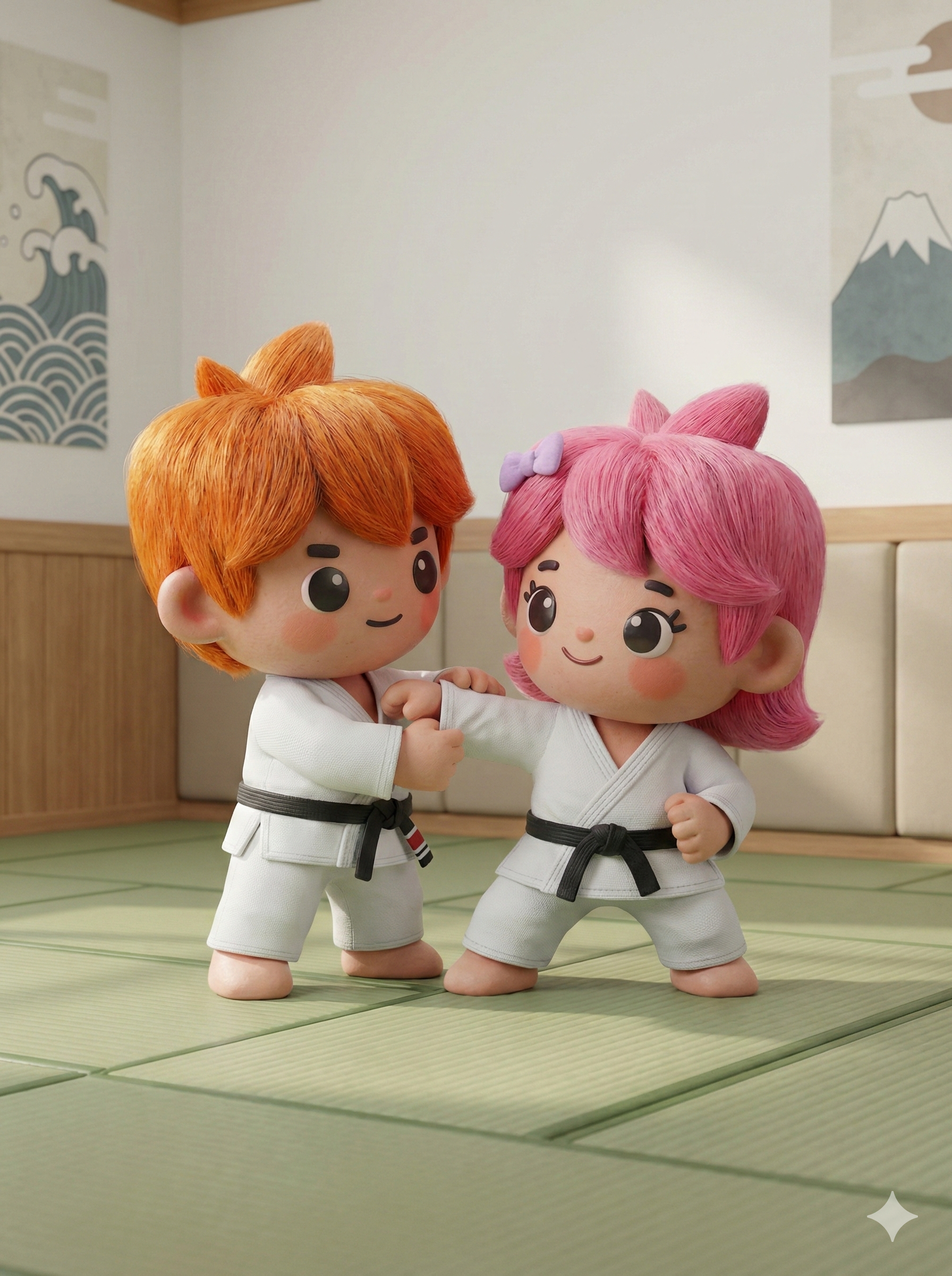 Jiu Jitsu Infantil 3D